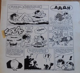 Greg - Luc Junior - Planche originale