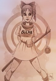 Vincent Prou - Fan-Art  bulma - Illustration originale