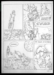 Arno - Les Aventures d'Alef-Thau - Planche originale