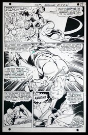 Wally Wood - Captain ACTION - Planche originale