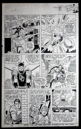 Jack Kirby - Fantastic FOUR 39 - Planche originale