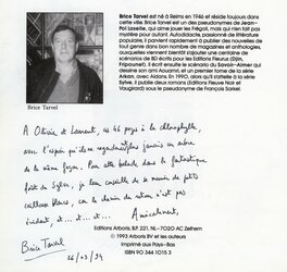 Texte du scénariste. Texte du scénariste.