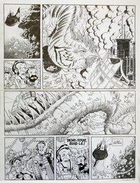 Guy Counhaye - Les Aventures du Professeur STRATUS : Le MONSTRE des MERS - Comic Strip