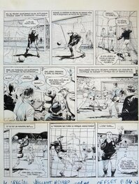 René Deynis - Flash L'Homme INVISIBLE - Planche originale