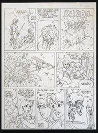 Dombre ARNO - Les Aventures d'Alef-Thau - Planche originale