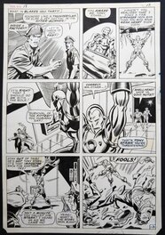 George Tuska - Iron MAN - Comic Strip