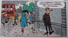 Détail dernière case de la page 20 de la première histoire "Les Enquêtes du colonel Clifton". Détail dernière case de la page 20 de la première histoire "Les Enquêtes du colonel Clifton".