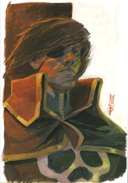 Roberto Ricci - Ricci - Captain Harlock - Illustration originale