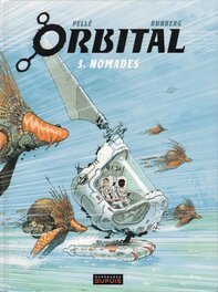 Couverture de NOMADES. Tome 3 de la série ORBITAL (Ed. Dupuis)