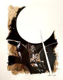 2017 - Traits de Jazz - L'affiche de l'expo - Art Blakey