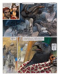 Enki Bilal - Froid équateur - Planche originale