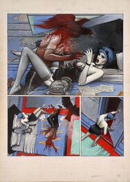 Enki Bilal - La Femme Piége - Planche originale