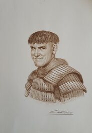 Jaime Caldéron - Odon de Bayeux - Les voies du seigneur - Original Illustration