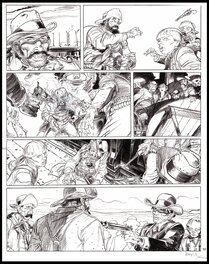 François Boucq - 2000 - Bouncer - François Boucq - Tome 1 - Planche 32 - Planche originale