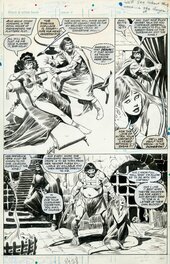 John Buscema - Savage Sword of Conan # 61 page 28 - Illustration originale