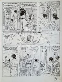 Philippe Delaby - Murena t1 - La pourpre et l'or - planche originale 25 - Comic Strip