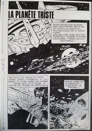 Jean-Claude Mézières - Valérian. La planète triste, planche 1 - Planche originale