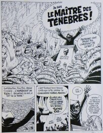 Julien/CDM - Julien/CDM "Cosmik Roger – Le maitre des Ténèbres" (Planche1/3) - Comic Strip