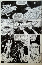 Ron Lim - Planche originale 3 - Silver Surfer - Planche originale