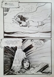 Milo Manara - Planche originale Jolanda - Planche originale