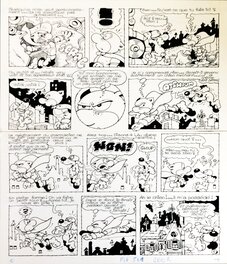 Jean-Claude Poirier - Supermatou "Un mauvais rhume" - Planche 5 - "Pif Gadget" n°561 - Comic Strip