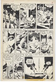 Wallace ( Wally ) Wood - Dynamo 3 Page 7 - Comic Strip