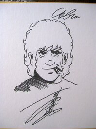 Buichi Terasawa - Space COBRA - Original sur Shikishi - Original Illustration