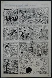 MiTacq - La Patrouille des Castors - Sur la piste de Mowgli - Planche 29. - Planche originale