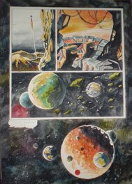 Pascal Pelletier - Star crusade - Planche originale