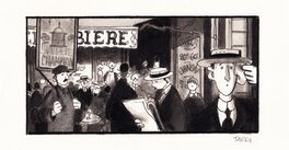 Jacques Tardi - Mort à crédit - Planche originale