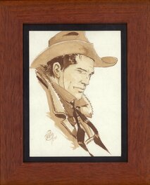 Giulio De Vita - Dessin Original western #971 - Illustration originale