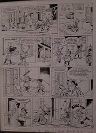 Greg - " Tu me la copieras !" Récit complet "LES AS". Planche 6 - Comic Strip