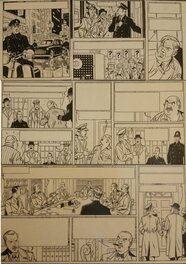 Blake et Mortimer - Planche originale