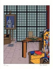Sérigraphie La Maison de verre Sérigraphie La Maison de verre