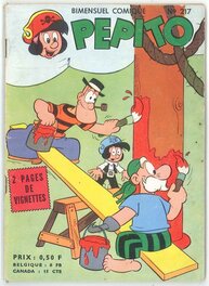 Pepito 217. Couverture Pepito 217. Couverture