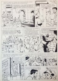 Philippe Delaby - La dernière sortie des gladiateurs - Histoire complète - Planche originale