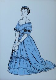 Alex Varenne - Illustration de Varenne - Marguerite Wilson Pelouze - Original Illustration