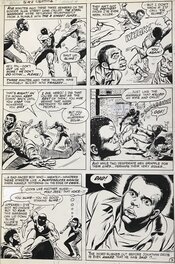 Gérald Forton - Black Lightning, DC Comics - Planche originale