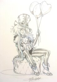 Capia - Au cirque - Original art