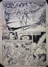Gérald Forton - Arak,dc Comics - Planche originale