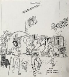 Gérald Forton - Bibi  fricotin et la boite aux rêves , couverture - Comic Strip