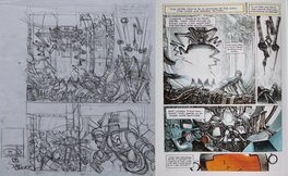Crayonné Préparatoire Planche 16 du Tome 8 Crayonné Préparatoire Planche 16 du Tome 8