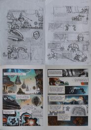 Crayonné Préparatoire Planches 39 et 40 du Tome 8 Crayonné Préparatoire Planches 39 et 40 du Tome 8