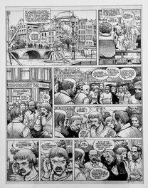 Planche originale - Phalanges de l’Ordre Noir p61