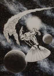 Jean-Yves Mitton - Silver Surfer - Illustration originale