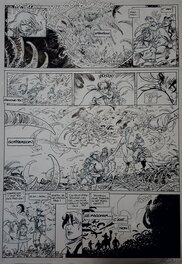 Didier Tarquin - Lanfeust de Troy p43 Tome 7 - Planche originale