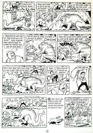 Willy Vandersteen - Suske en Wiske - Bob et Bobette - Planche originale