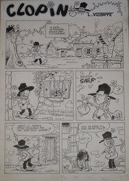 Laurent Vicomte - Clopin - page 1 - Planche originale