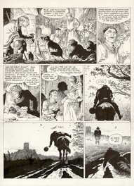 Planche originale - Les Tours de Bois-Maury - Olivier