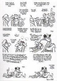 Fabrice Erre - Vie Scolaire - Planche 3 (Une année au lycée T1) - Planche originale